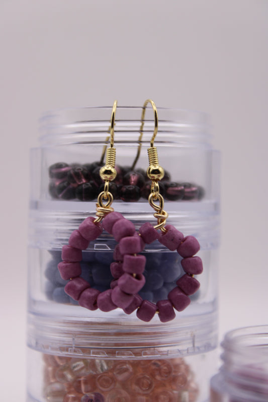 Berry Burst Hoops